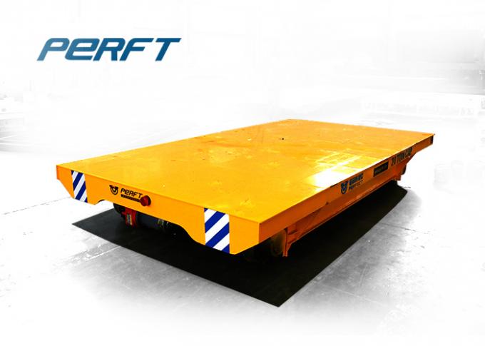 تخت پایین تخت بر روی راه آهن مسطح انتقال با ظرفیت 6 T بار برای حمل و نقل مواد سبک صنعتی