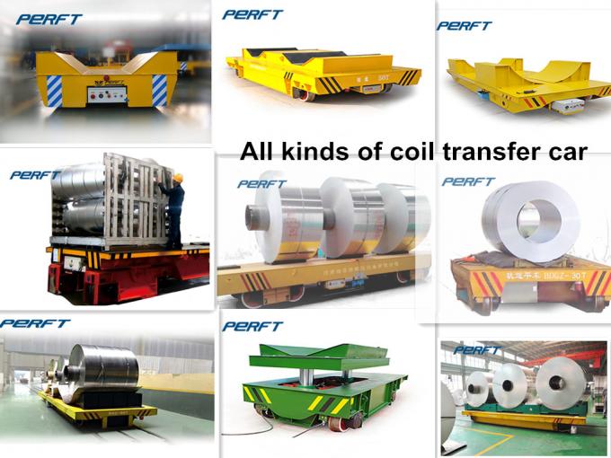 20 تن فولاد کربن حمل نقل قول کابل رول ماشین انتقال سیم پیچ در ریل