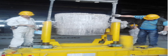 مقاوم در برابر حرارت مقاوم در برابر رطوبت ماشین انتقال با ضد انفجار انتقال فولاد کارخانه فولاد بوته