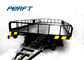 non motor heavy duty Plant Trailer warehousing material handling transfer carts