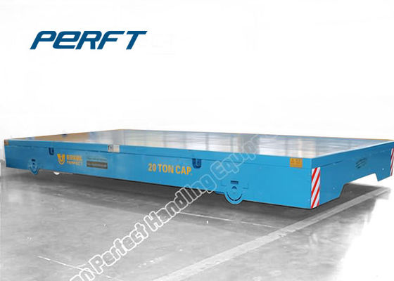 Customized Heavy Duty Battery Transfer Cart 40 Ton Cable Drum Power Rail Traveling Flat Car